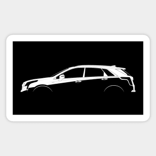 Cadillac XT5 Silhouette Sticker